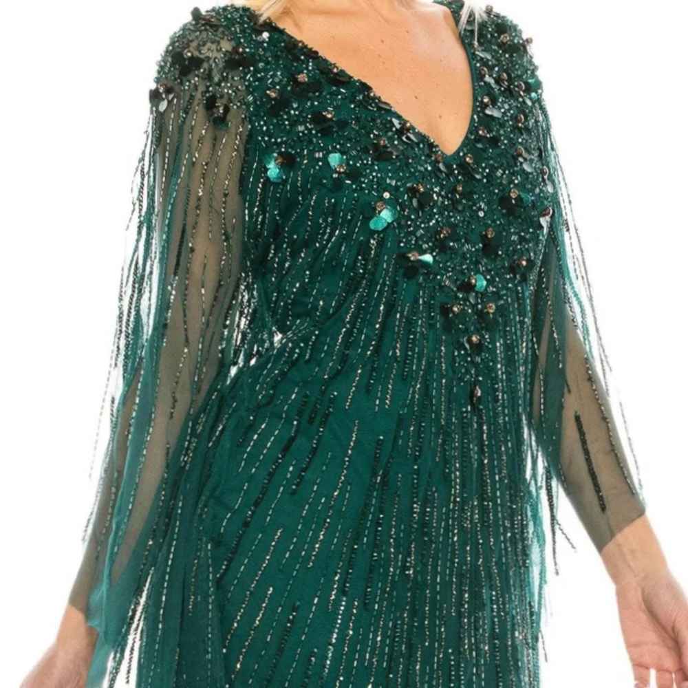 Adrianna Papell beaded dress